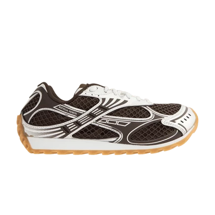 Кроссовки Bottega Veneta Orbit Low, серебристые