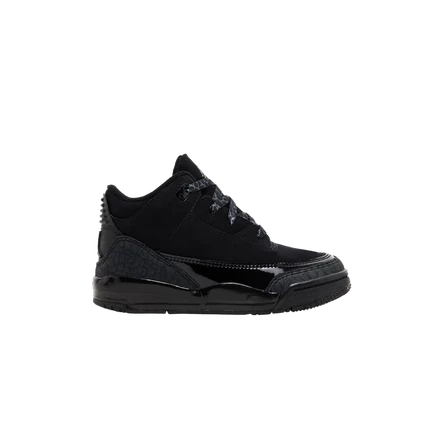 Кроссовки Air Jordan 3 Retro TD «Black Cat» 2025, черные