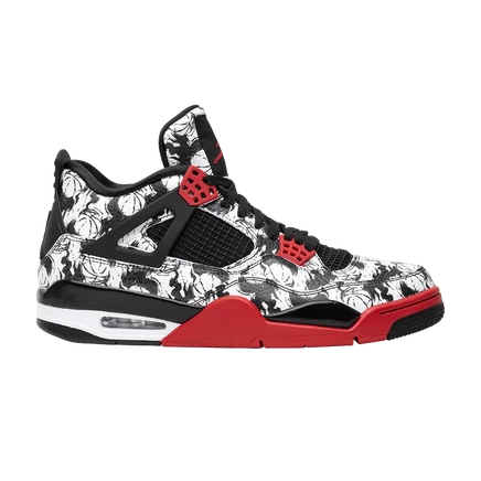 Кроссовки Air Jordan 4 Retro Tattoo, красные
