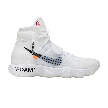 Кроссовки Nike Hyperdunk 2017 Flyknit (Off-White), белые
