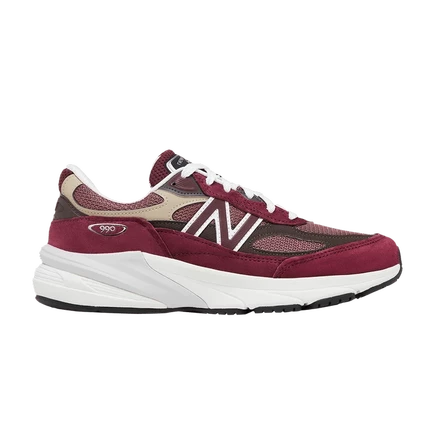 Мужские кроссовки New Balance 990v6 Made in USA, красные