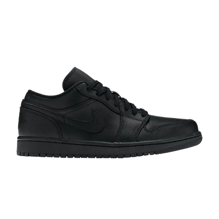Мужские кроссовки Air Jordan 1 Low, черные