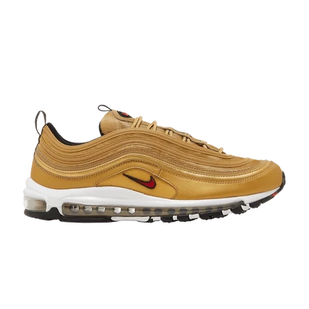 Кроссовки Nike Air Max 97 OG Metallic Gold, золотистые