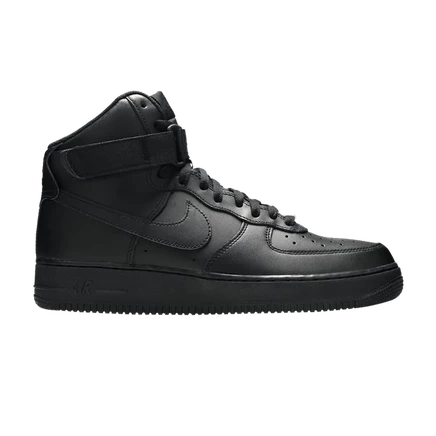 Кроссовки Nike Air Force 1 High '07 'Triple Black' черные
