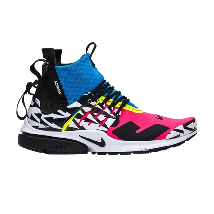 Кроссовки Nike Acronym x Air Presto Mid, розовые