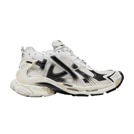 Кроссовки Balenciaga Runner «Gradient», бело-черные