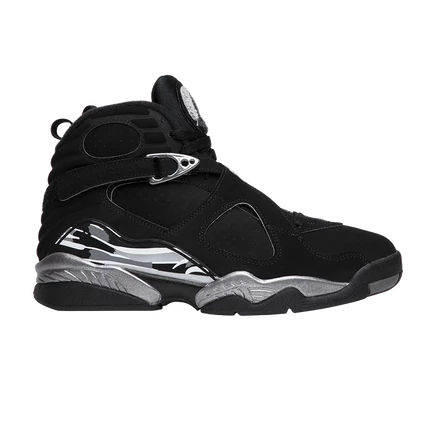 Кроссовки Air Jordan 8 Retro Chrome, черные