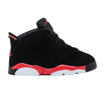 Кроссовки детские Air Jordan 6 Reverse Infrared, черные