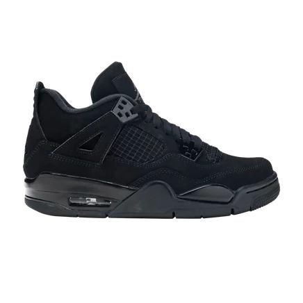 Детские кроссовки Air Jordan 4 Retro GS 2020, черные
