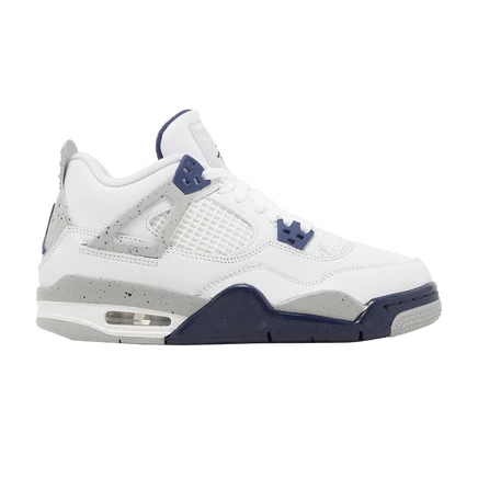 Детские кроссовки Air Jordan 4 GS, темно-синие