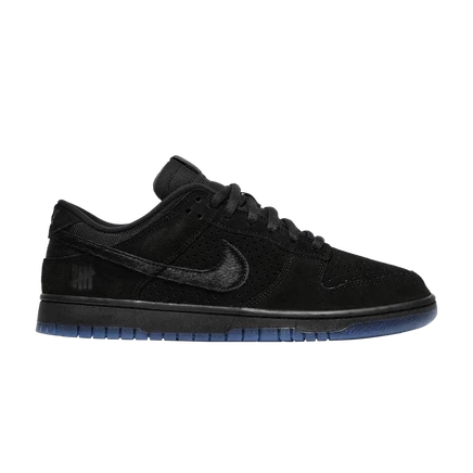 Мужские кроссовки Nike Dunk Low x Undefeated, черные