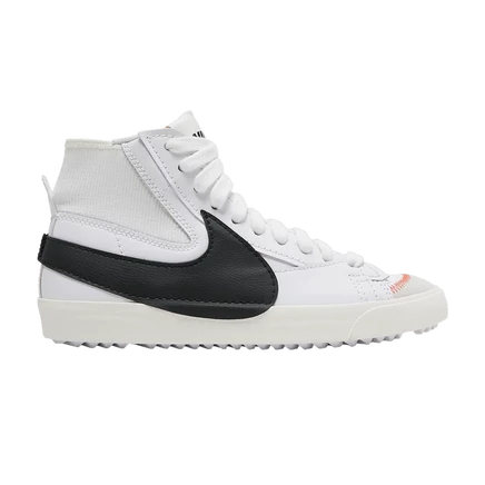 Кроссовки Nike Blazer Mid 77 Jumbo, бело-черные
