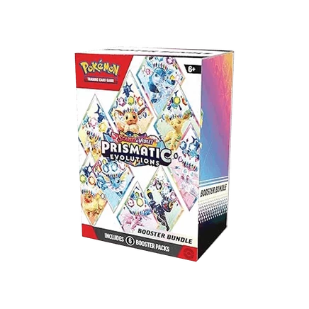 Набор из 6 бустеров Pokémon Scarlet & Violet Prismatic Evolutions