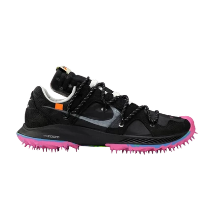 Женские кроссовки Off-White x Nike Terra Kiger 5, черные