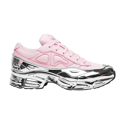 Кроссовки adidas raf simons ozweego с зеркальным покрытием, прозрачные розовые