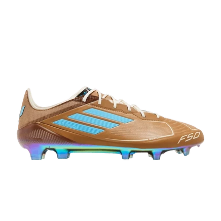 Футбольные бутсы Adidas Messi Adizero F50 Elite FG, бежевые