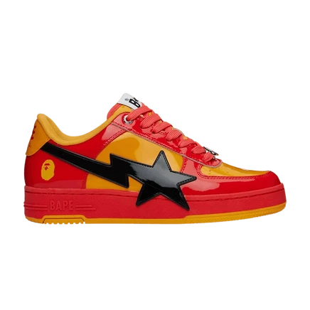 Кроссовки Bape Bapesta OS 1 M2, красные