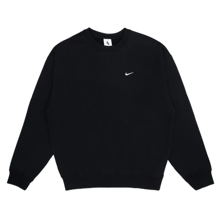 Мужской свитшот Nike Solo Swoosh Fleece Crewneck, черный
