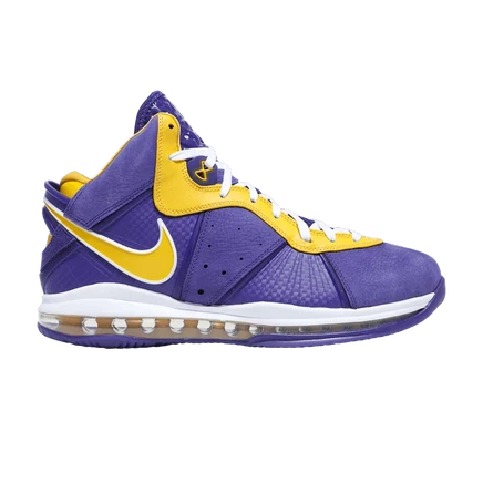 Кроссовки Nike LeBron 8 «Lakers», фиолетовые