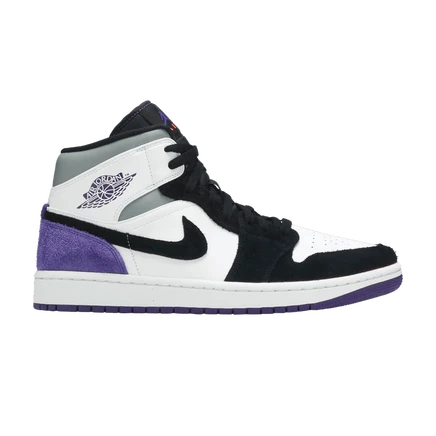 Мужские кроссовки Air Jordan 1 Mid SE, белые