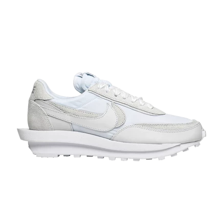 Кроссовки sacai x Nike LDWaffle «White Nylon», белые