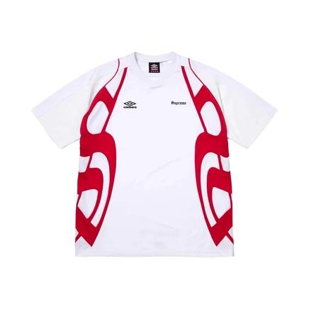 Старый английский трикотаж Supreme x Umbro 'White' белый