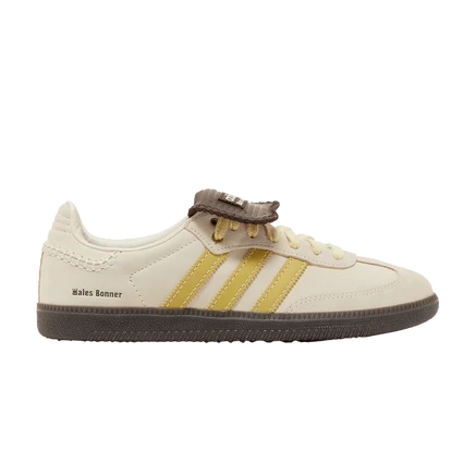 Кроссовки Adidas Samba «Ecru Tint Yellow», кремовые