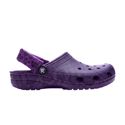 Мужские кроссовки Crocs x Stray Rats Clog, фиолетовые