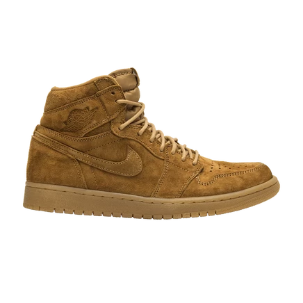 Мужские кроссовки Air Jordan 1 Retro High OG Wheat, песочные