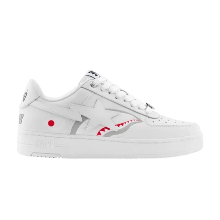 Кроссовки Bape Bapesta Shark #2 M2, белые