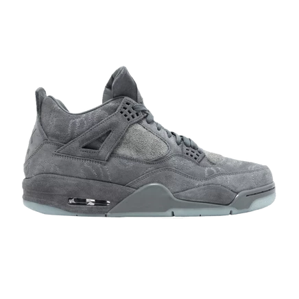 Кроссовки KAWS x Air Jordan 4 Retro Cool Grey, серые