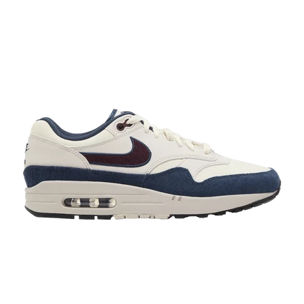 Кроссовки Nike Air Max 1 'Coconut Milk Burgundy Crush' белые
