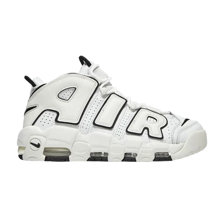 Женские кроссовки Nike Air More Uptempo, бело-черные