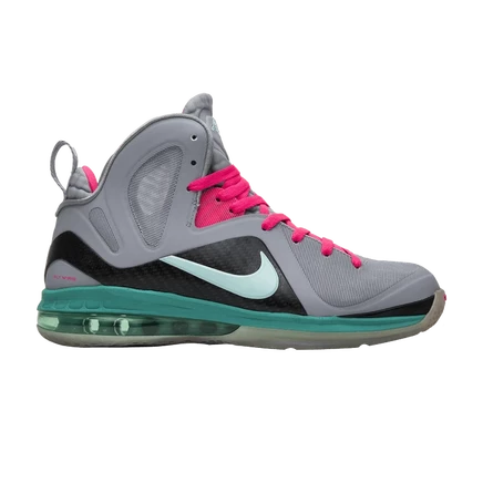 Кроссовки Nike LeBron 9 P.S. Elite South Beach, серые