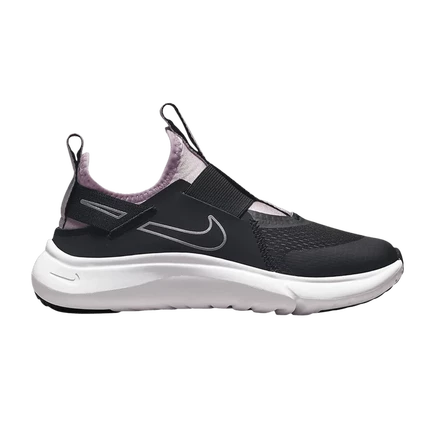 Детские кроссовки Nike Flex Plus PS «Black Pink Foam», черно-розовые