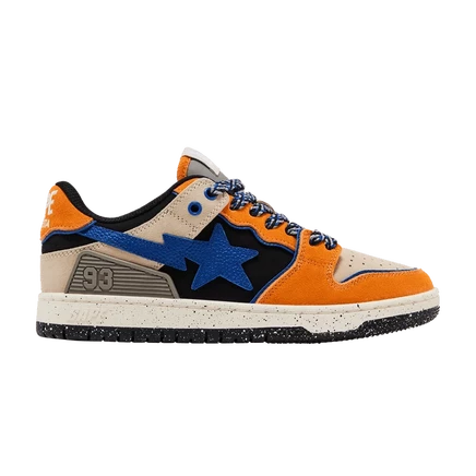 Кроссовки Bape Sk8 Sta #1 M2, оранжевые
