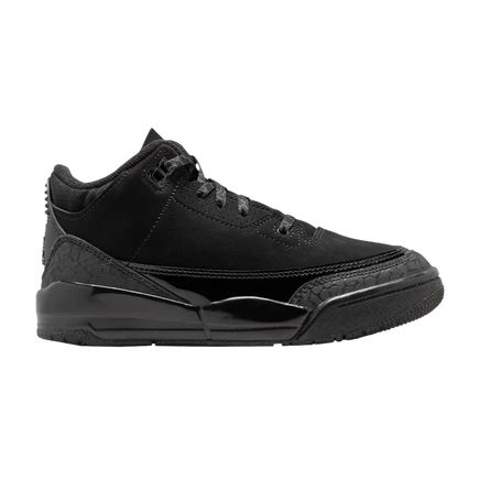 Детские кроссовки Air Jordan 3 Retro PS, черные