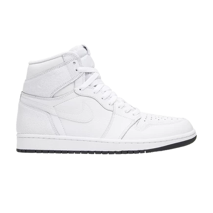 Кроссовки Air Jordan 1 High OG White Perforated, белые