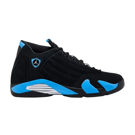Кроссовки Air Jordan 14 Retro, черно-голубые