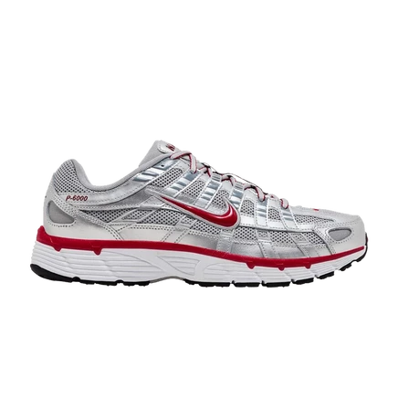 Кроссовки Nike P-6000, серебристые