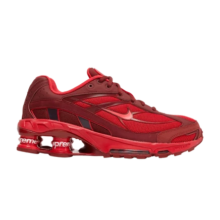 Кроссовки Nike Shox Ride 2 Supreme, красные