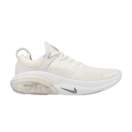 Женские кроссовки Nike Joyride Run Flyknit, бело-серебристые
