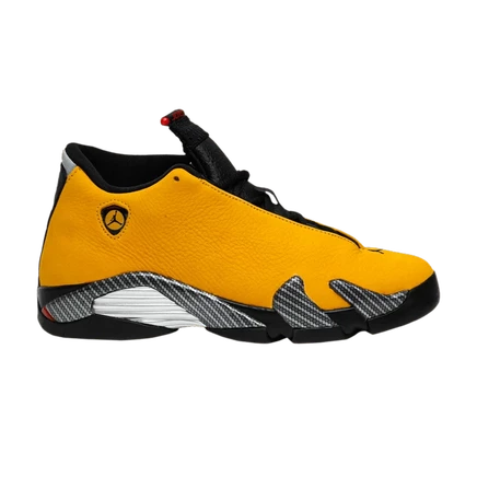 Детские кроссовки Air Jordan 14 Retro «Reverse Ferrari», золотые