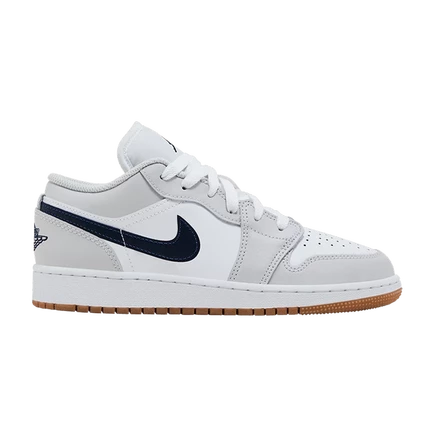 Детские кроссовки Air Jordan 1 Low GS «Georgetown», серые