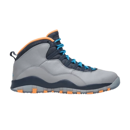 Кроссовки Air Jordan 10 Retro Bobcats, серые