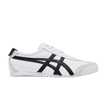 Кроссовки Onitsuka Tiger Mexico 66, бело-черные