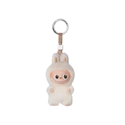Плюшевая подвеска POP MART Labubu The Monsters серия A, белая