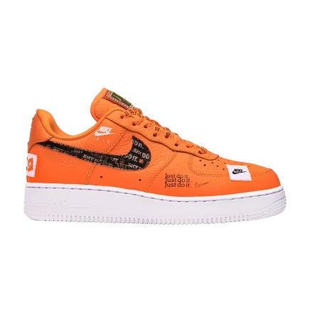 Кроссовки Nike Air Force 1 Low «Just Do It», оранжевые