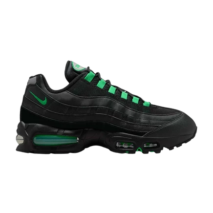 Кроссовки Nike Air Max 95 OG, черные с зелеными акцентами