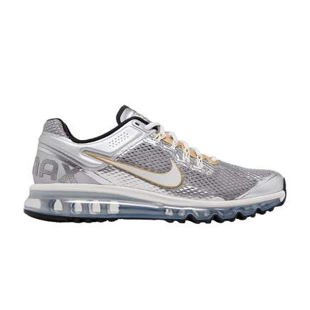 Кроссовки Nike Air Max 2013, серебристо-золотые